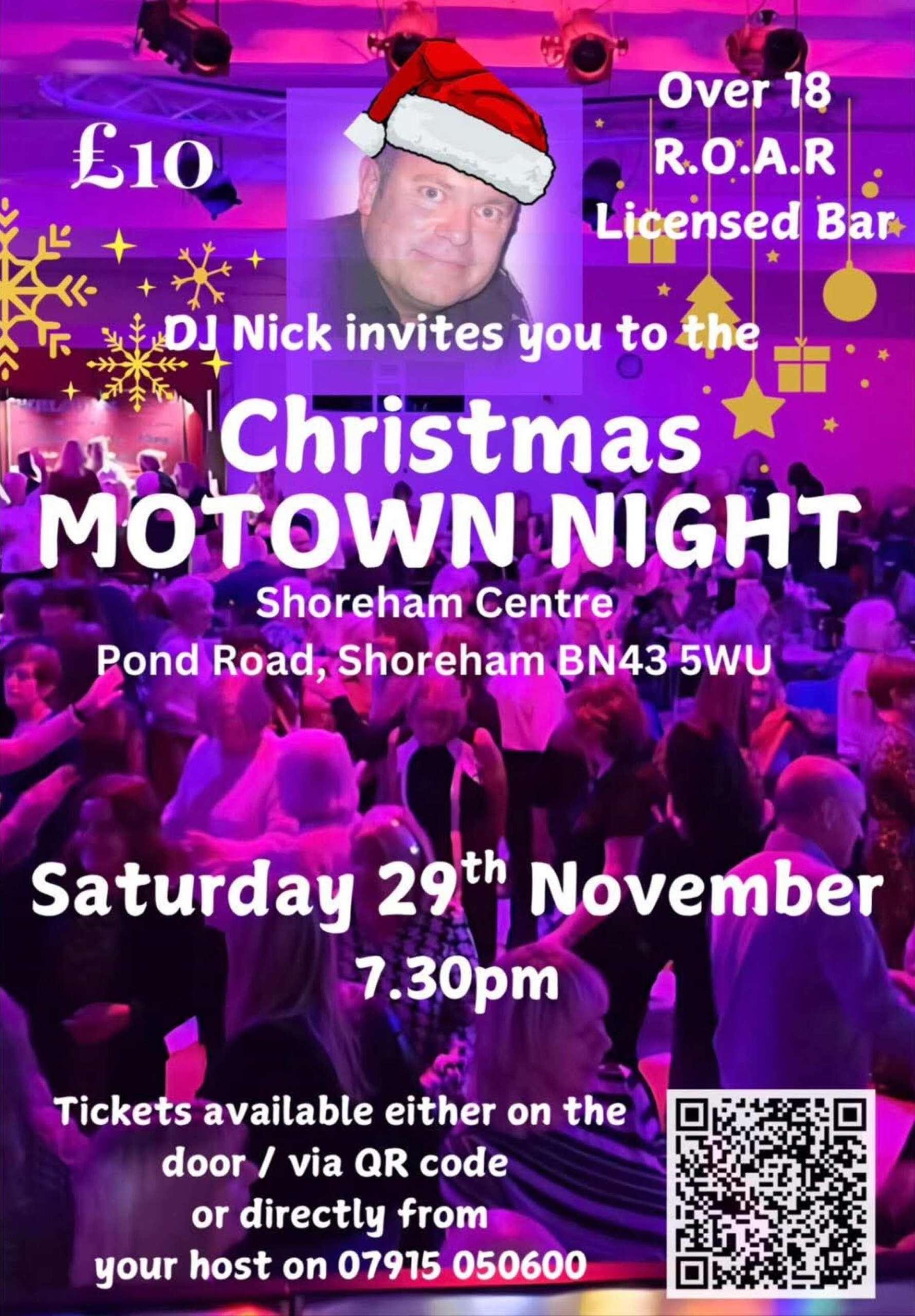 Motown Poster Christmas 25 Sharp